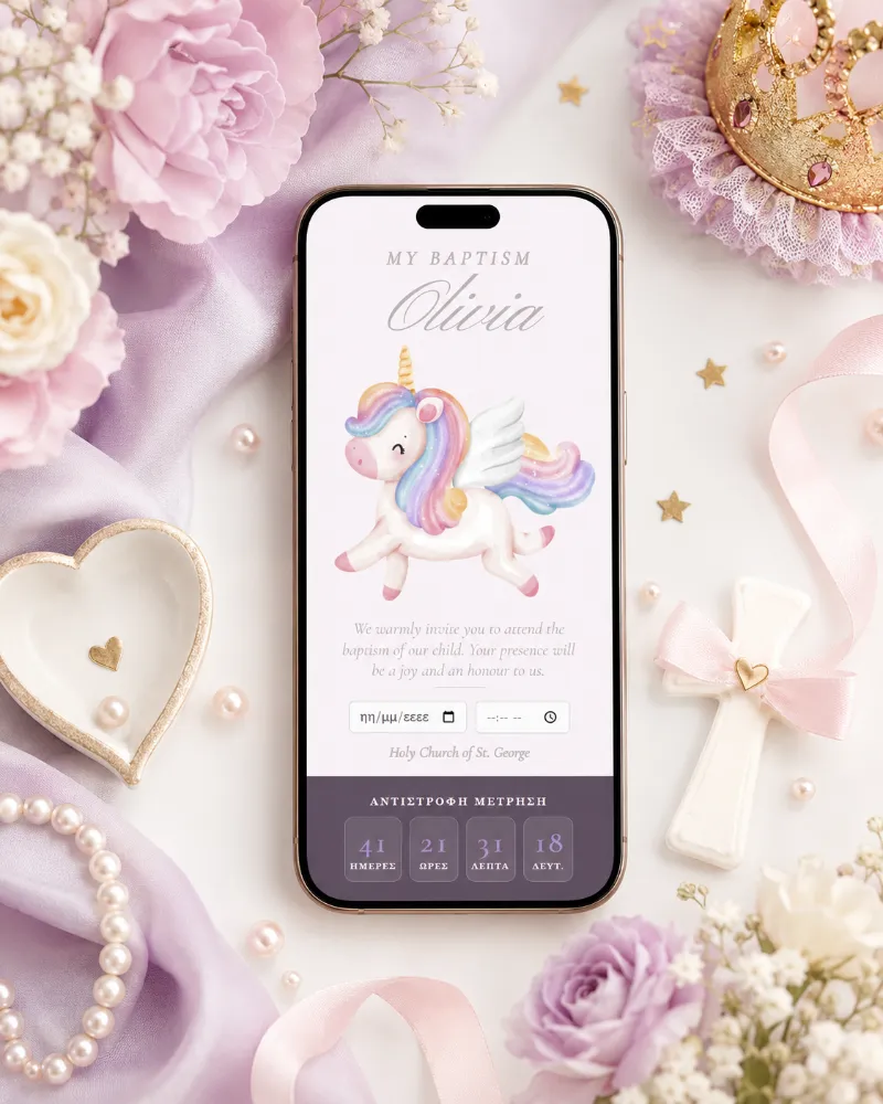 Baptism Unicorn